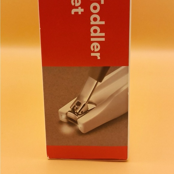 Infant and Toddler Nail Care Set with Gray and Red Mittens - Picture 2 of 10